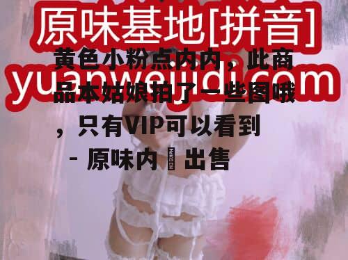 黄色小粉点内内，此商品本姑娘拍了一些图哦，只有VIP可以看到  - 原味内 出售